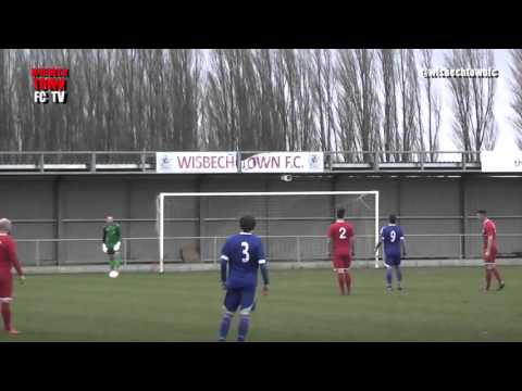 Wisbech Town v Yaxley - UCL - 06/02/16 - *Wisbech goal only*