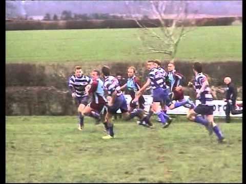a wee bit o the action frae Bosils v  Leith RFC .commentary Tam Russell