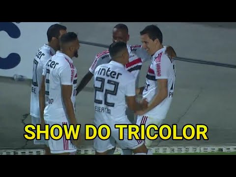 São Paulo 4 x 1 Mirassol - Melhores Momentos[FULL HD] Campeonato Paulista 2019