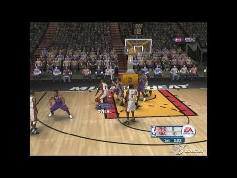 NBA Live 06 PlayStation 2 Gameplay - EA Hot Summer Night