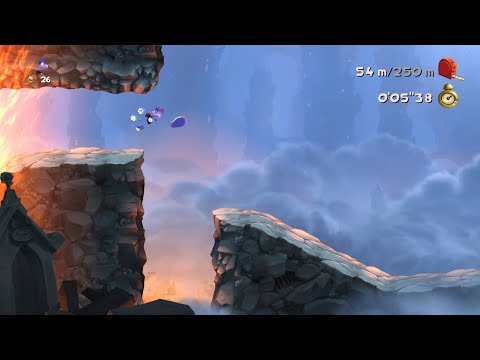 Rayman Legends PC - 15"88 Land of the Livid Dead Old Gen 2-10-20 Daily Challenge Speedrun