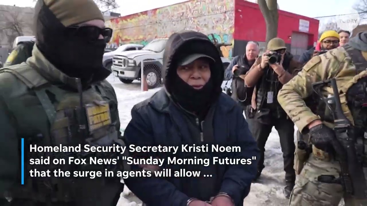 Homeland Security announces ICE surge in Minnesota amid protests