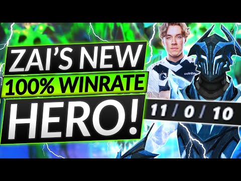 NEW 100% WINRATE MID HERO - Zai's SECRET Tips and Tricks - Dota 2 Guide