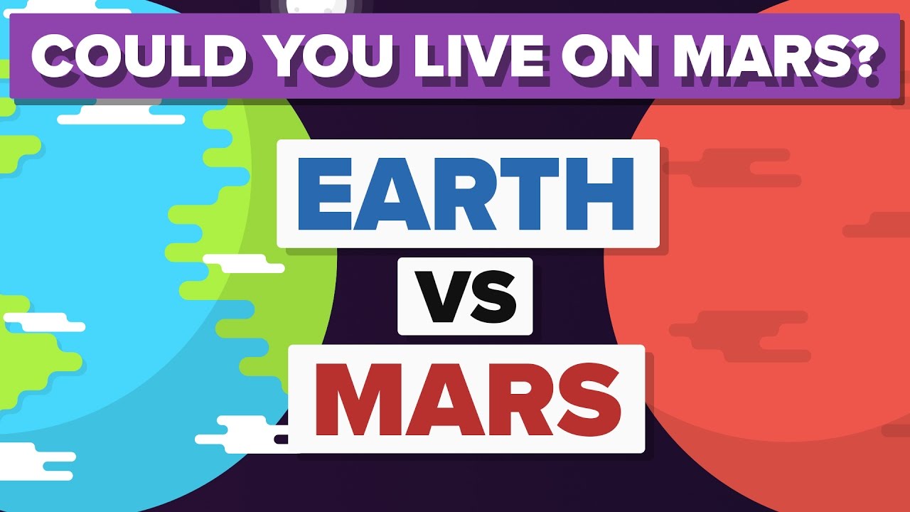 What are the noticeable differences between Earth and Mars? Tipseri