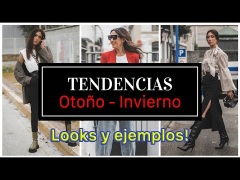 😻Tendencias moda otoño invierno – ¿Qué se va a llevar? Looks de zara de ejemplo