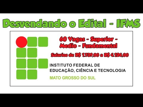 Desvendando Edital IFMS