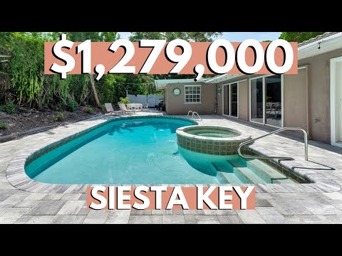 Inside a $1,279,000 Siesta Key Pool Home | Siesta Key Home For Sale