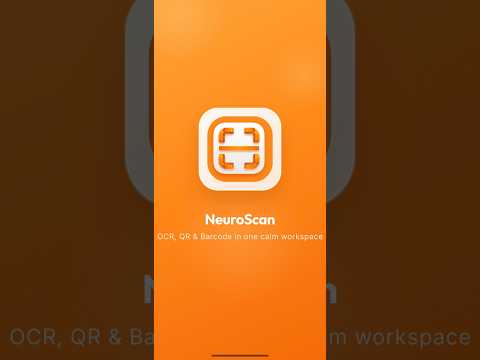 NeuroScan:AI Text,QR & BarCode
