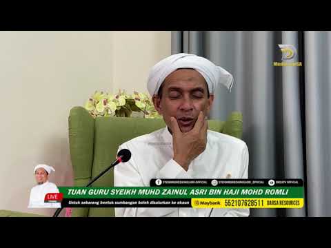 TN GURU SYEIKH MUHD ZAINUL ASRI (KULIAH KHAS TAJUK: KELEBIHAN ISTIGHFAR DAN SELAWAT)