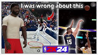 Nba 2k24 early gameplay isn't what i expected