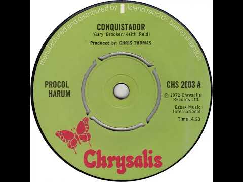 UK New Entry 1972 (147) Procol Harum - Conquistador