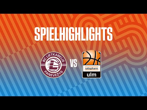HIGHLIGHTS: Lietkabelis Panevezys vs ratiopharm ulm | 16.10.25