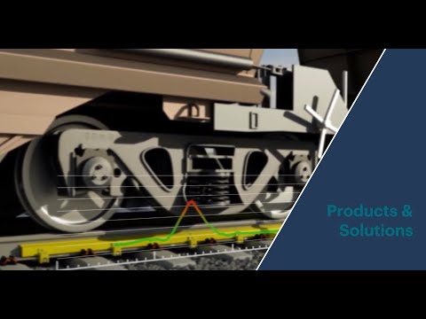 Wheel flat detection with Frauscher Wheel Sensor RSR110