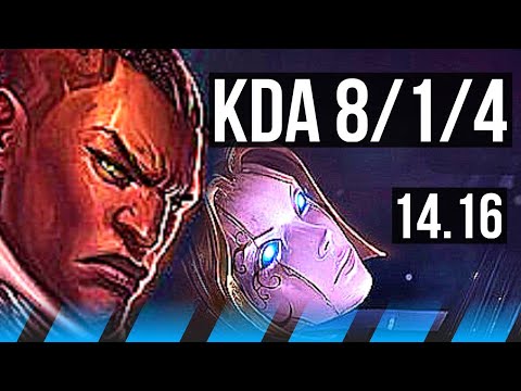 LUCIAN vs ORIANNA (MID) | 8/1/4, Dominating | EUW Diamond | 14.16