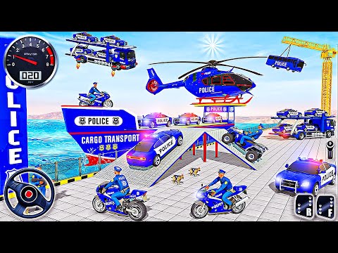 US Police Cargo Transport Games - Crazy Rescue SUV Driving Sim | Android Gameplay