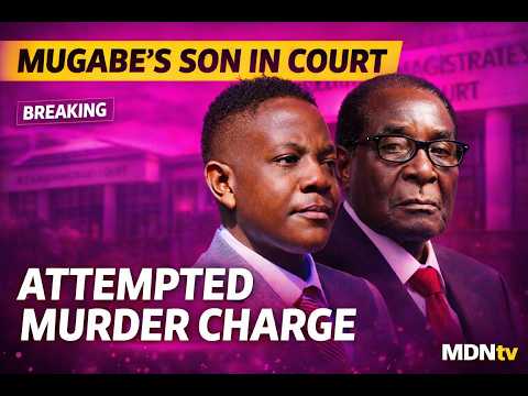 MUGABE’S SON IN SA COURT BELLARMINE FACES ATTEMPTED MURDER CHARGE AFTER HYDE PARK SHOOTING