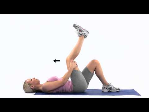 How to do a Hamstring stretch 9 bent knee