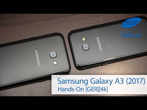 Samsung Galaxy A3 2017 Hands-on deutsch 4k