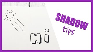Lettering Shadows | Quick Tutorial