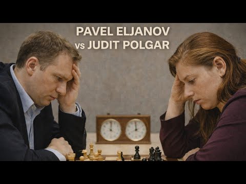 Pavel Eljanov vs Judit Polgar ◉ Chess Olympiad 2010 | Powerful White Victory