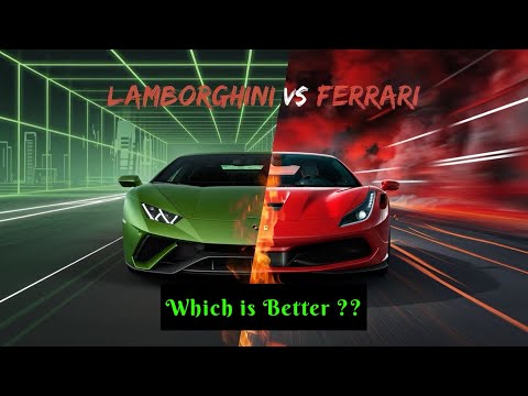 😱Lamborghini vs Ferrari: Which Supercar Reigns Supreme? | Ultimate Comparison🤫