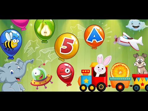 Balloon pop - Toddler games Video