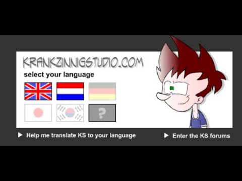 Krankzinnig Studio Menu Website (2005)