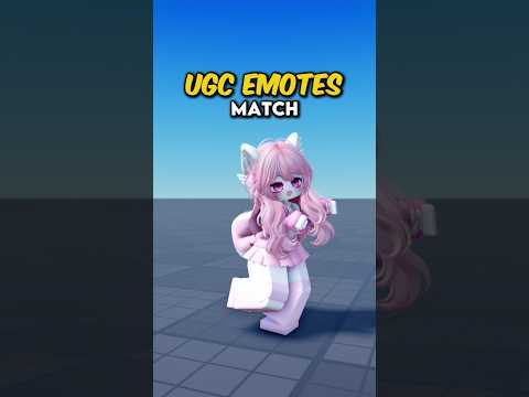 🍥EMOTES MATCHS😱 #roblox #robloxavatar #nahiauwu #robloxedit #robloxoutfits #brookhaven #mm2roblox