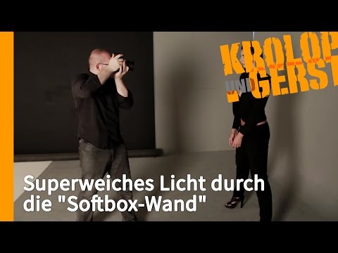 Superweiches Licht durch die "Softbox-Wand" 💡 QUICKTIP 💡 Krolop&Gerst