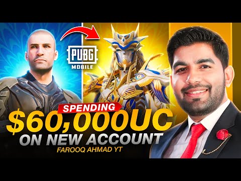 Noob Account to Mythic Fashion in $60,000 UC | 🔥 PUBG MOBILE 🔥