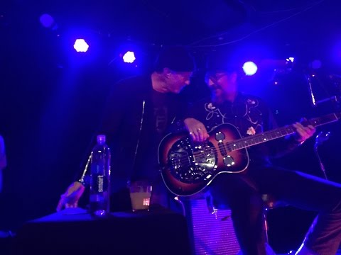 Les Claypool's Duo De Twang "Stayin' Alive" featuring Chad Smith @ The Belly Up Aspen, Co 2.19.15