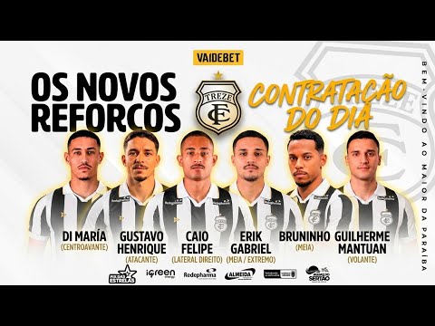 MERCADO DA BOLA PB: Treze FC Fechou com VÁRIOS Jogadores! Veja Reforços do Serra Branca e Trovão!