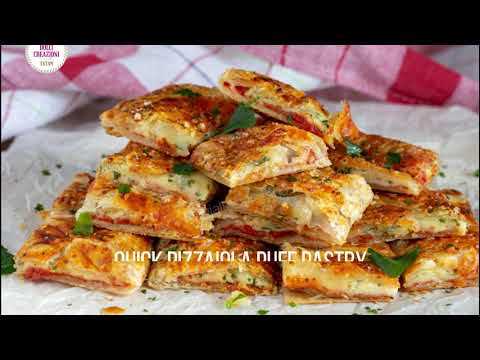 SFOGLIATINE VELOCI ALLA PIZZAIOLA - QUICK PIZZAIOLA PUFF PASTRY