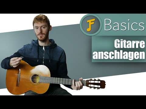 3 Anschlagtechniken für Gitarre | Basics | Tutorial | Deutsch | Jamflix