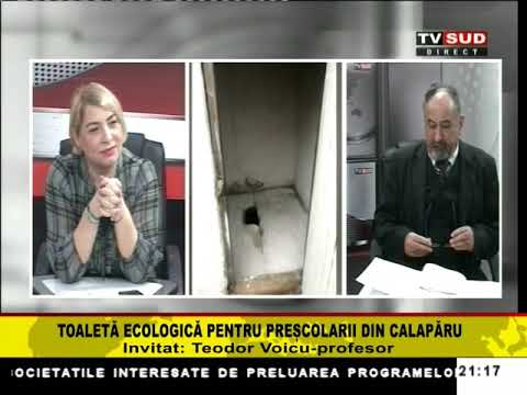Ora Adevărului 21.02.2022   Toaletă ecologică pentru preșcolarii din Calapăru