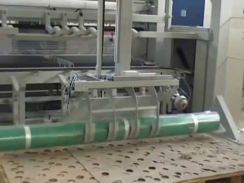 Inspection rewinding taping packing palletizing system