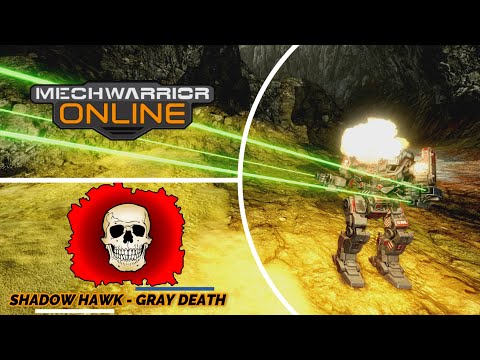 Mechwarrior Online - Shadow Hawk The Gray Death!