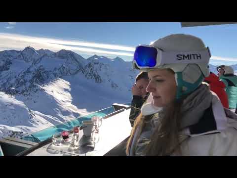 South panorama from Top Star Restaurant Obergurgl
