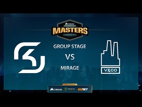 SK vs Valiance - Mirage - Group Stage - Dreamhack Marseille 2018