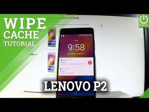 How to Wipe Cache Data in LENOVO P2 P2a42 - Recovery Mode