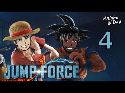 Let's Play Jump Force Gameplay Story Mode Walkthrough Blind Part 4 - Vegeta, Boruto, and Zoro