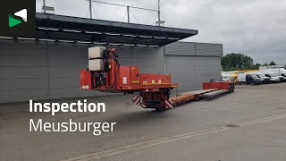 Купить полуприцеп низкорамную платформу Meusburger Type MPG-2 2 axles Extendable 2xLenkachse Gooseneck - Изображение 4 | Autoline TJ Полуприцеп низкорамная платформа Meusburger Type MPG-2 2 axles Extendable 2xLenkachse Gooseneck | Изображение 4 - Autoline