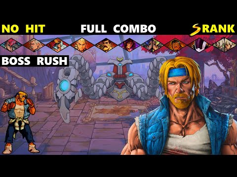 Streets of Rage 4 Boss Rush Full Combo Axel