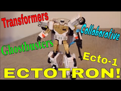 Transformers Collaborative: Ghostbusters Mash-up Ecto-1 Ectotron - GotBot True Review NUMBER 548