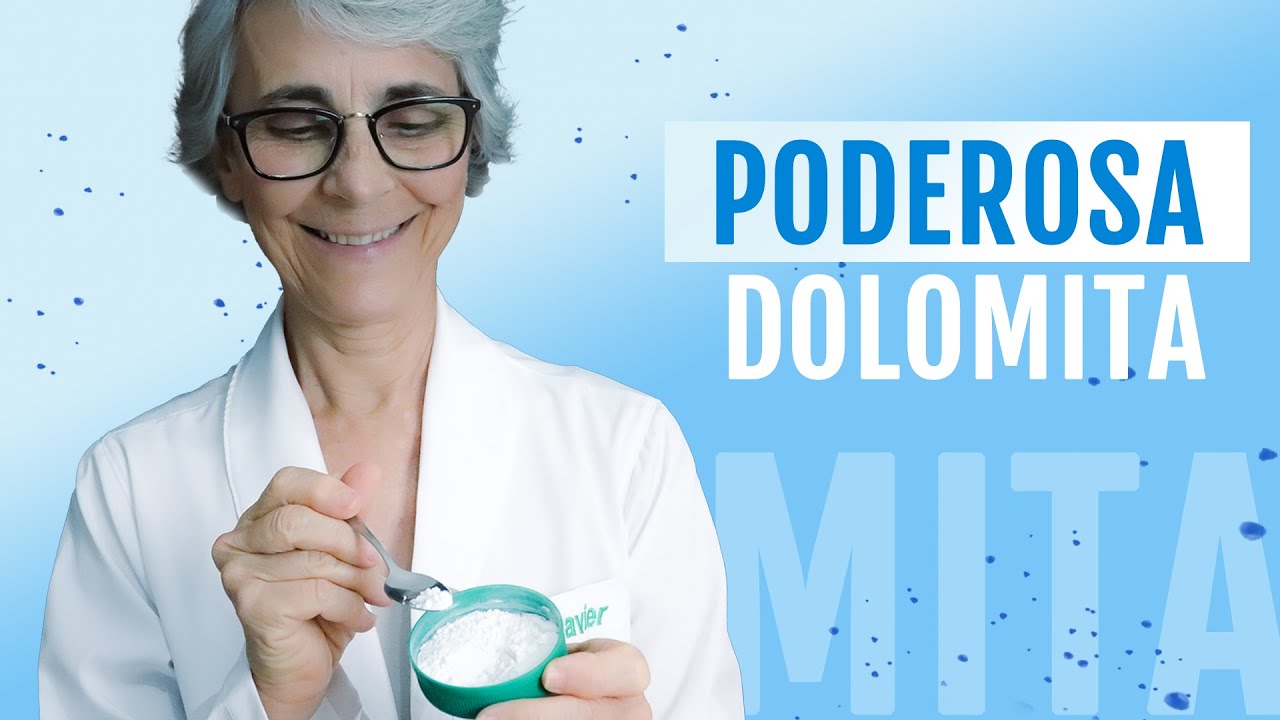 Dolomita para a beleza da sua pele e saúde do corpo