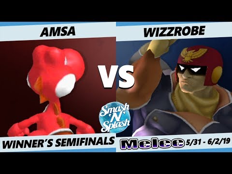 SNS5 SSBM - VGBC RB | aMSa (Yoshi) Vs. Wizzrobe (Captain Falcon) Smash Melee Winner's Semifinals
