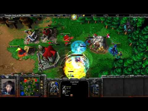 Thunder (HU) vs tbc_bm (UD) - WarCraft 3 - WGL 2020 April Qualifer - Recommended Bloodmage - WC2688