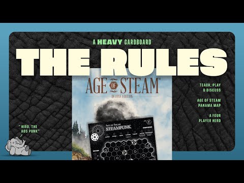 Age of Steam: Steampunk - 3p - The Rules - by Heavy Cardboard