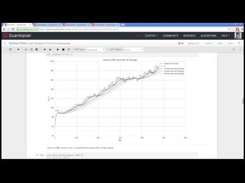 Quantopian Lecture Series: Kalman Filters