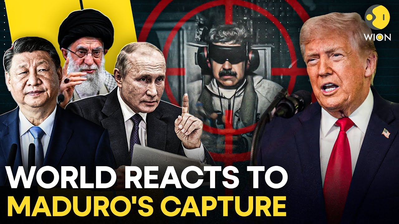 US Strikes Venezuela LIVE : World Leaders React To Nicolas Maduro's Capture By US Forces | WION